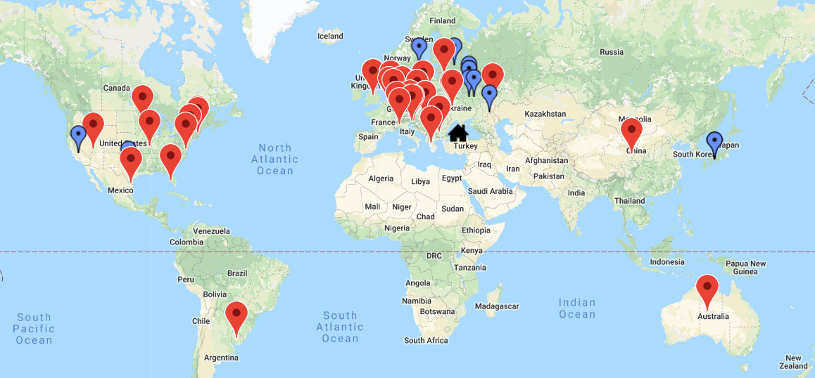 TRAC Ankara ARRL EME 2019 faaliyeti