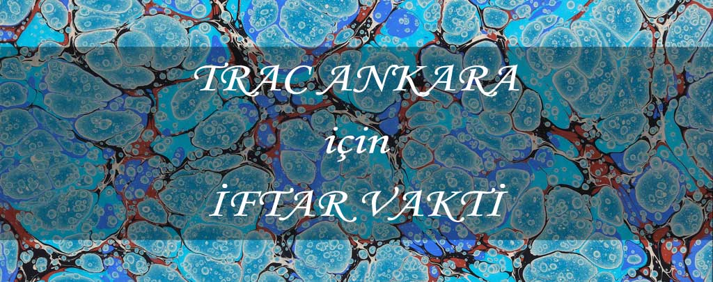 TRAC Ankara 5. Geleneksel İftar Yemeği faaliyeti