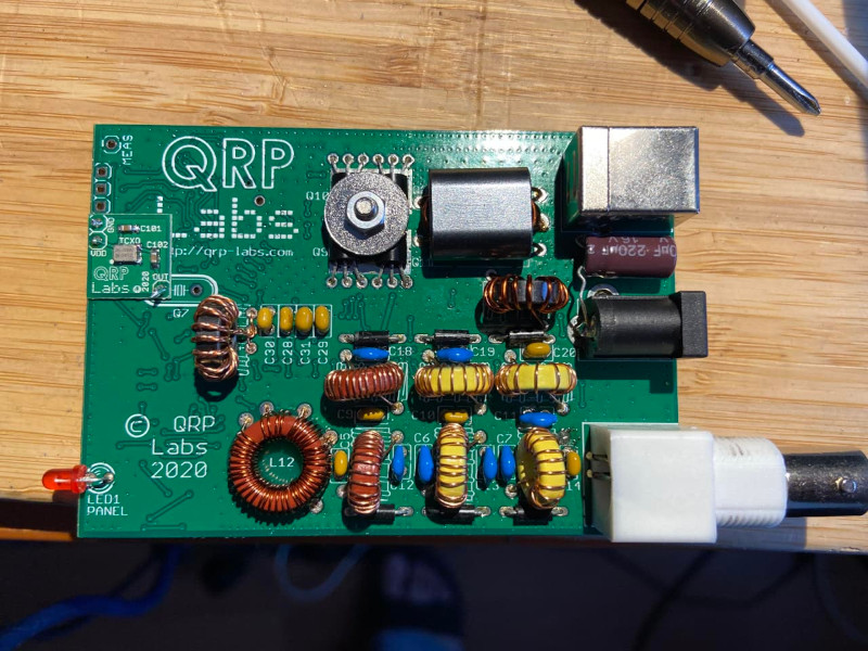 TRAC Ankara QDW 5W QRP kit montajı faaliyeti